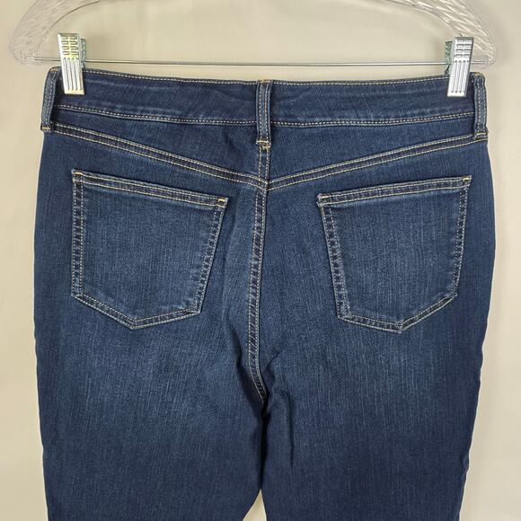Style & Co Jeans Women's 12P Blue Dark Wash Skinny Ankle - Picture 3 of 16